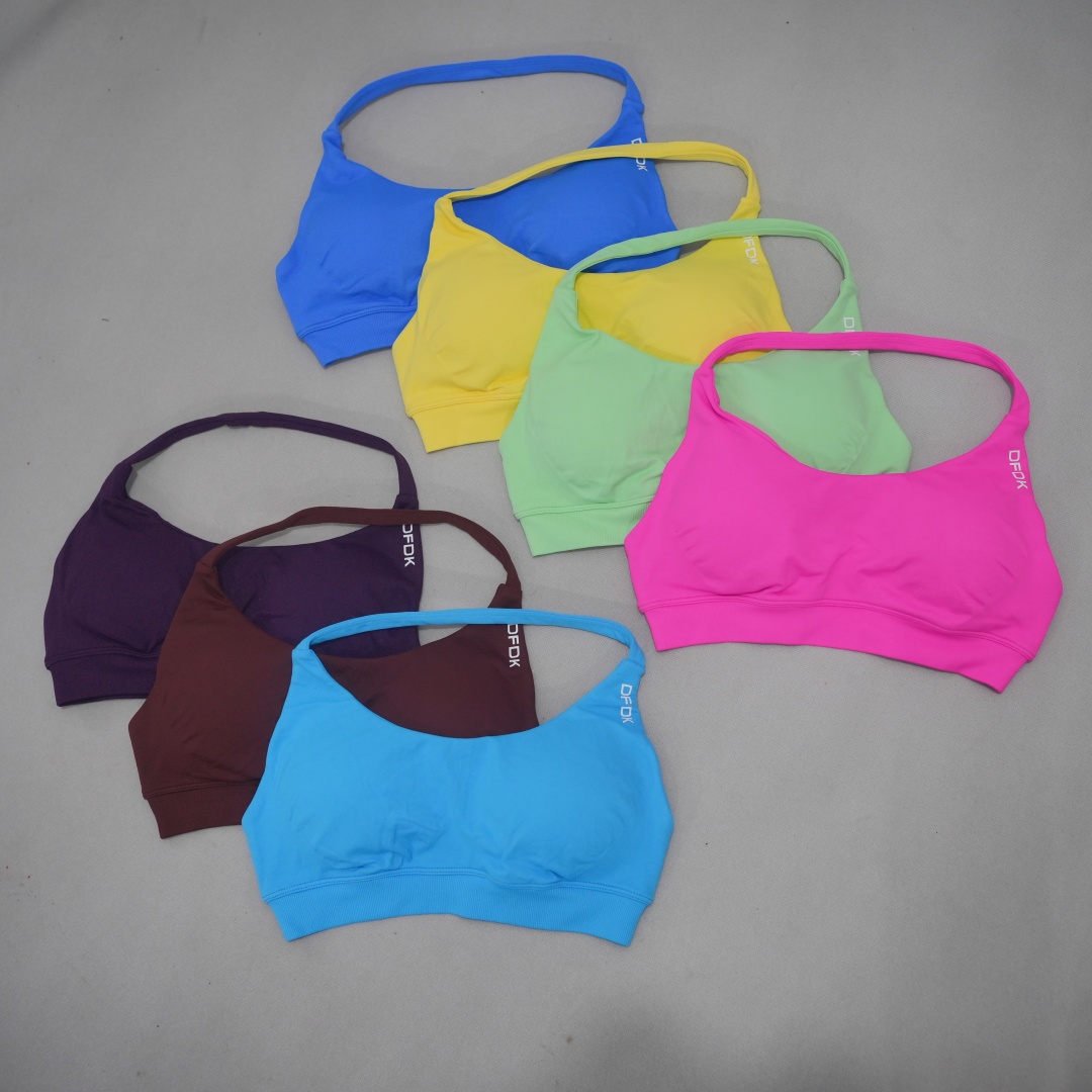 Sports Bra High Impact - Reggiseno Sportivo Senza Cuciture DFDK per
