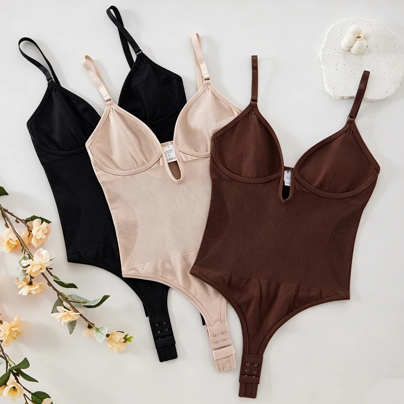 Seamless Underwear Women - Body modellante senza schiena da donna,