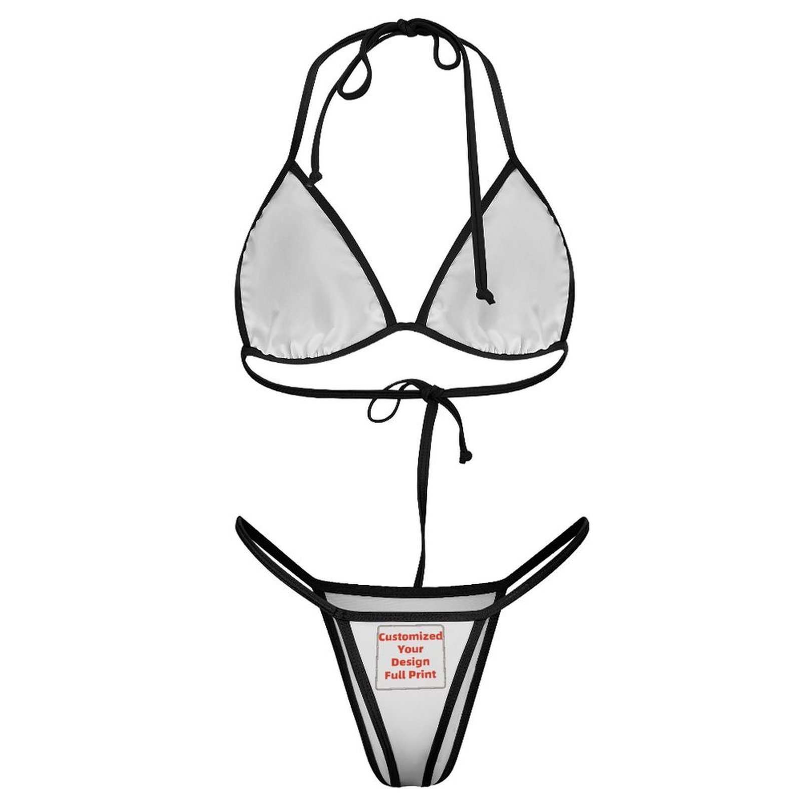 Set Bikini Personalizzato da D - Thong Bikini Women recensione e prezzo