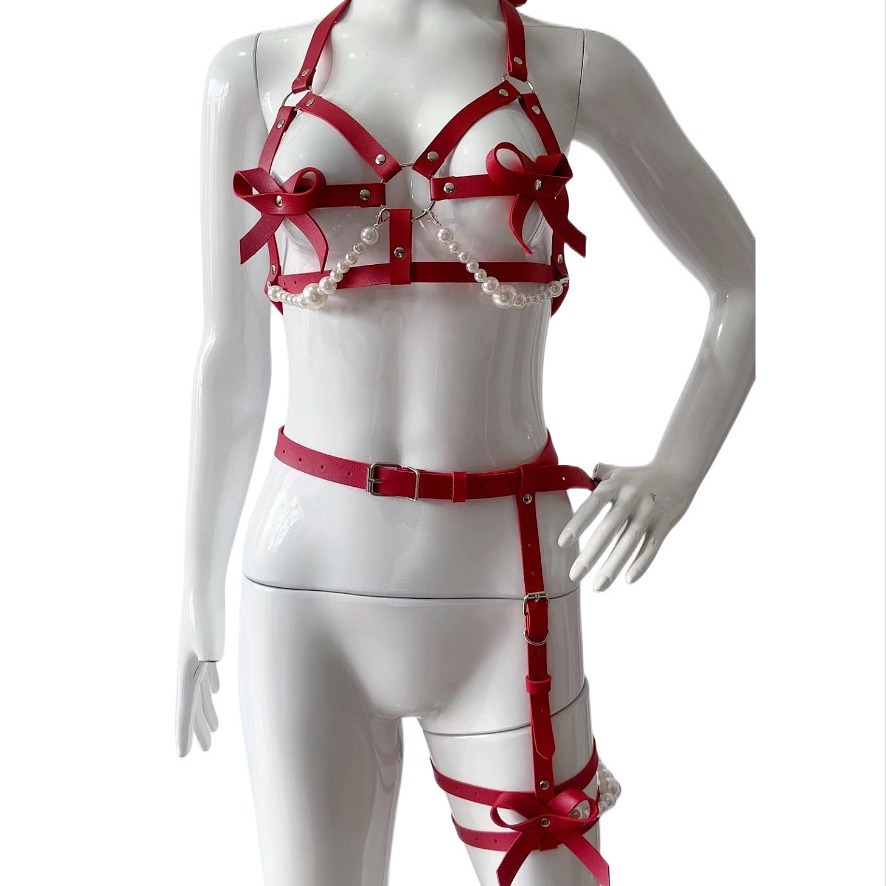 Imbracatura in pelle sexy Set  - Garter Belt Set recensione e prezzo